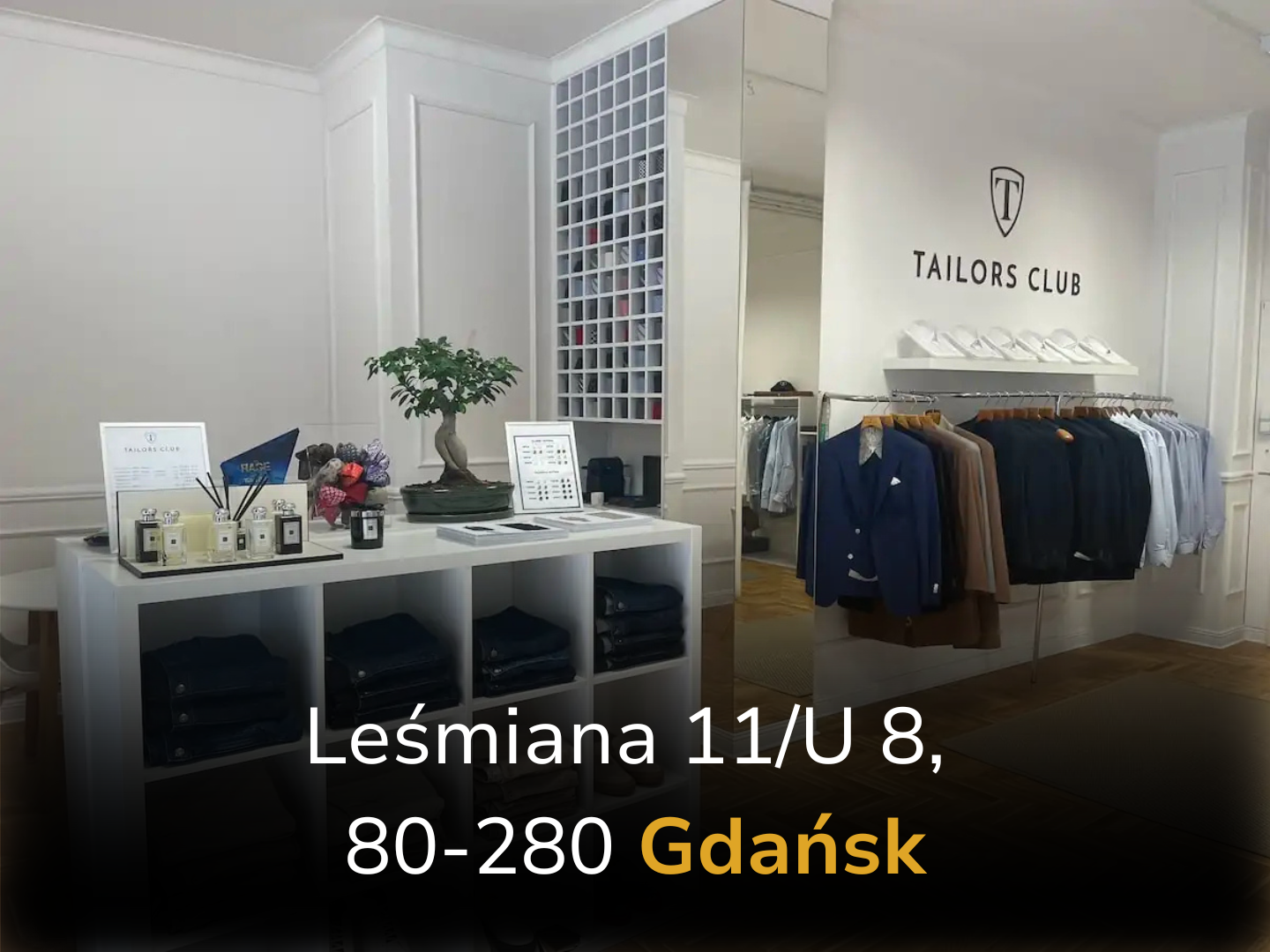 Salon Tailors Club — lokalizacja i adres