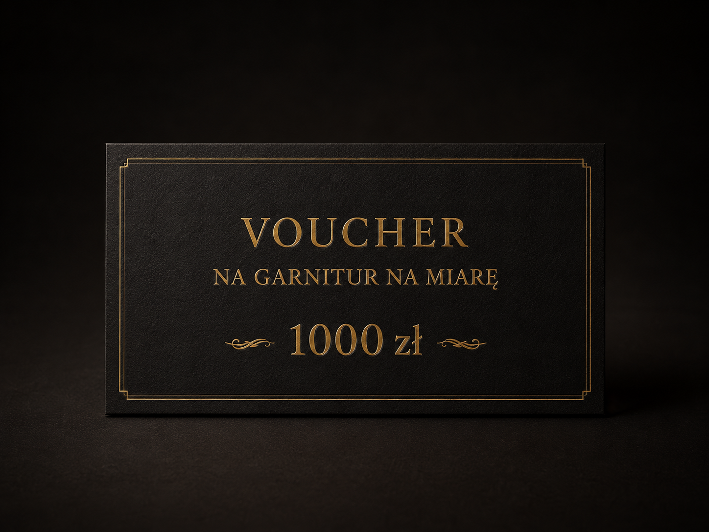 Voucher na garnitur szyty na miarę