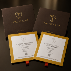 2x Voucher na koszule szytą na miarę